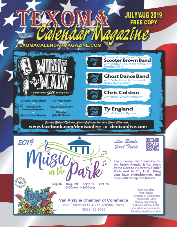 Texoma Calendar Magazine Advertising